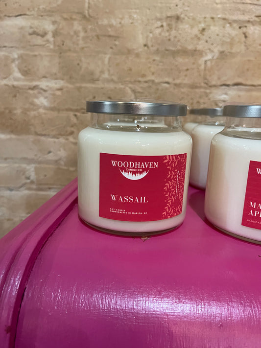 Wassail Woodhaven Jar Candle